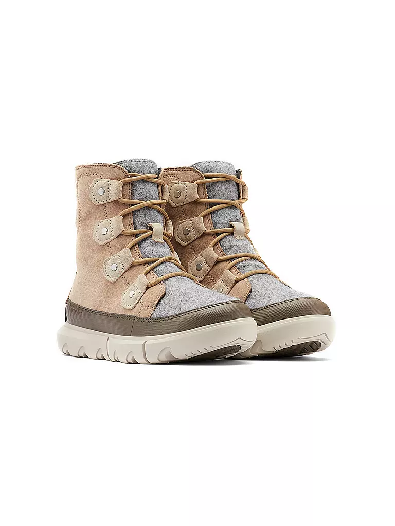 SOREL | Damen Schneestiefel Explorer II Joan Felt WP | beige