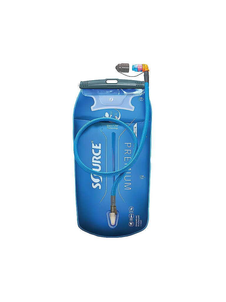 Source SOURCE Trinkblase Widepac Premium Kit 2L blau, blau