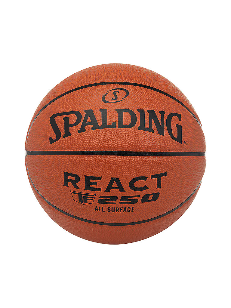 SPALDING Basketball React TF-250 Indoor-Outdoor orange | 5