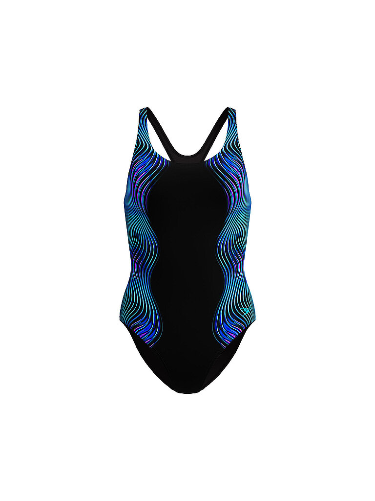 Speedo SPEEDO Damen Badeanzug Print Medalist grau | 36, grau