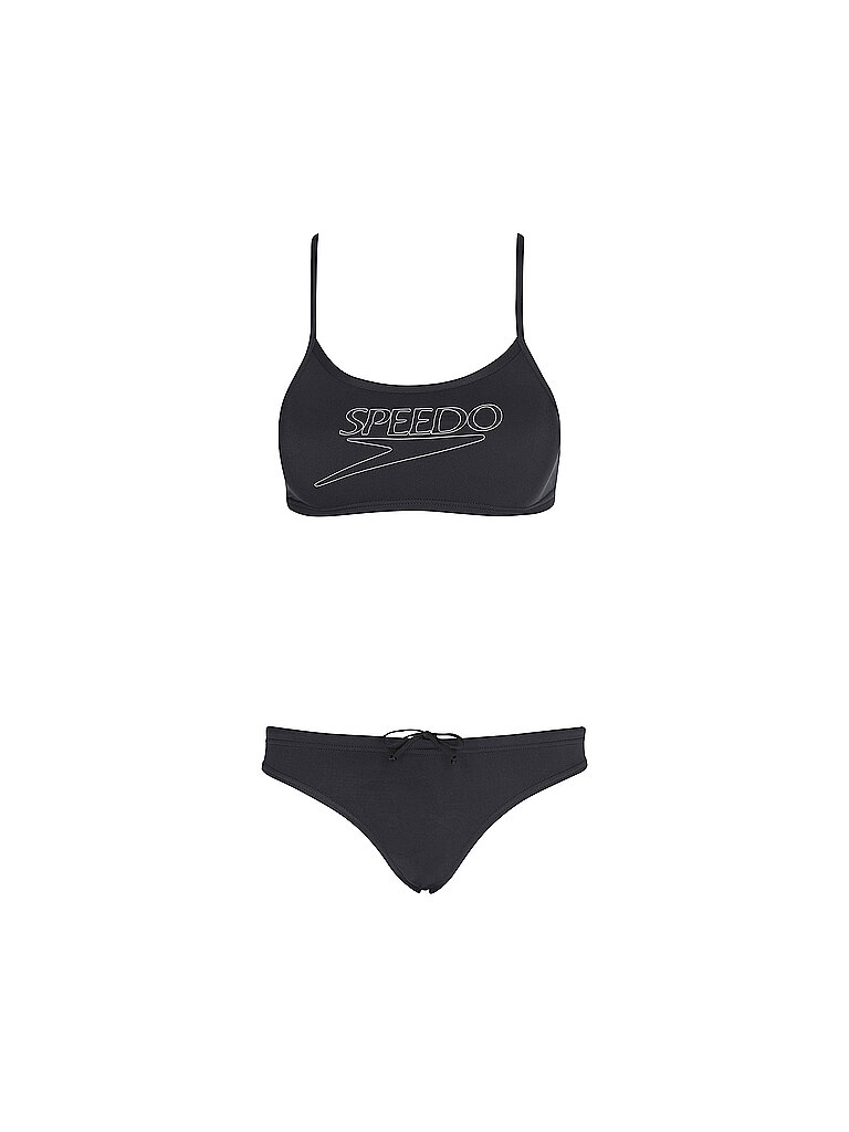 Speedo SPEEDO Damen Bikini Endurance Logo grau | 36, grau