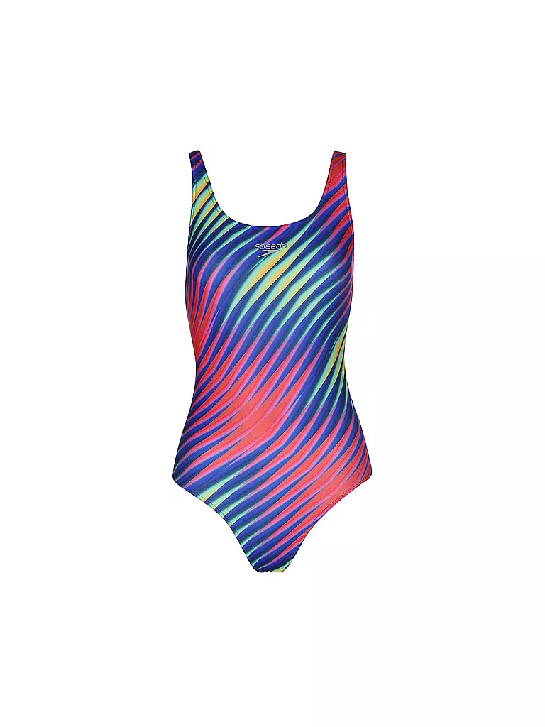 SPEEDO | Damen Badeanzug All-Over Digital Powerback | bunt