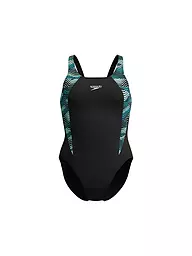 SPEEDO | Damen Badeanzug Hyperboom Splice | Petrol