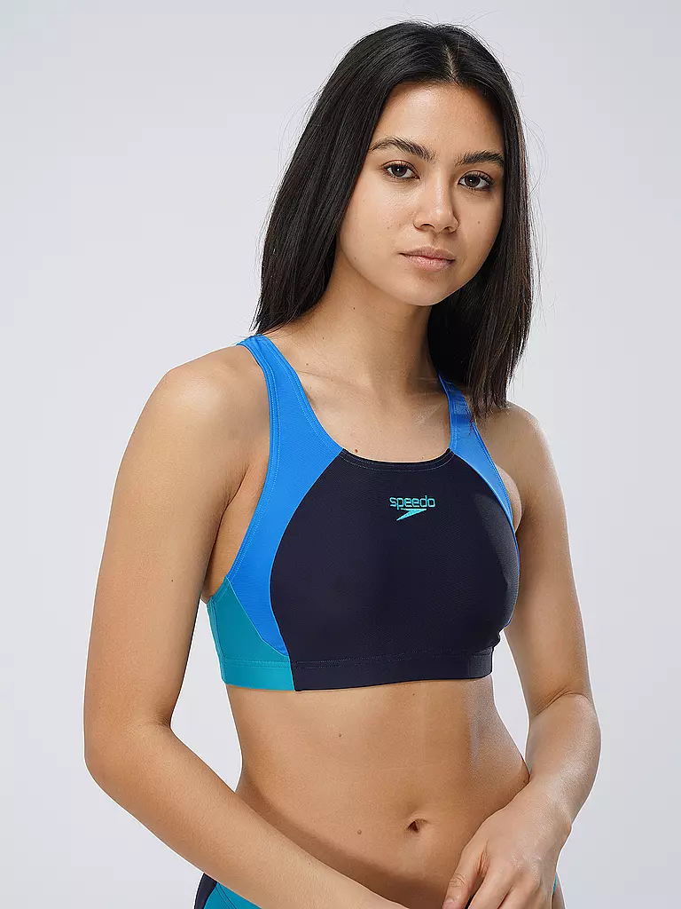 SPEEDO | Damen Bikini Colourblock | dunkelblau