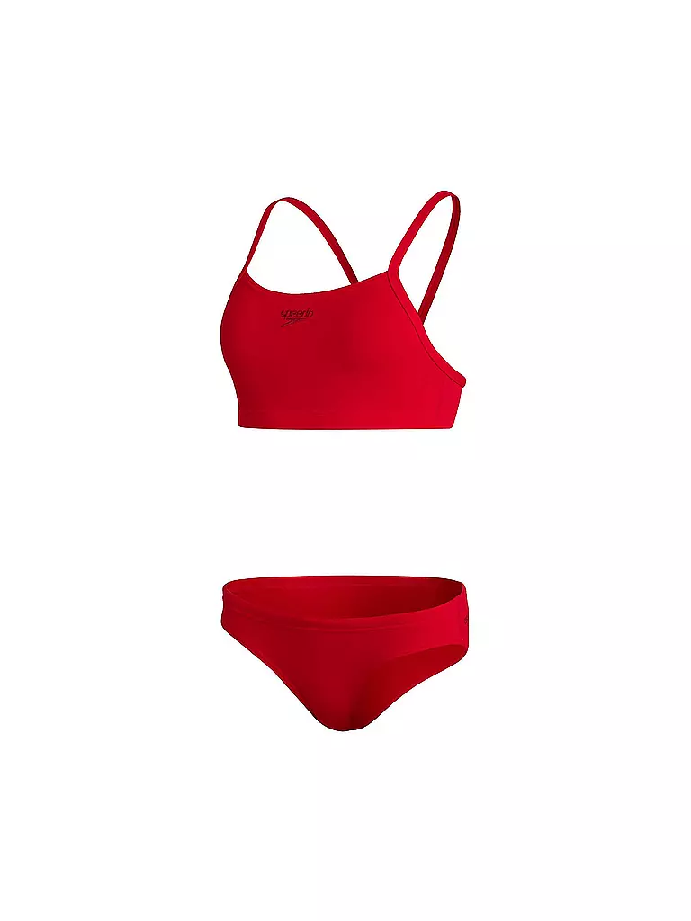 SPEEDO | Damen Bikini Essential Endurance+ Thinstrap | rot