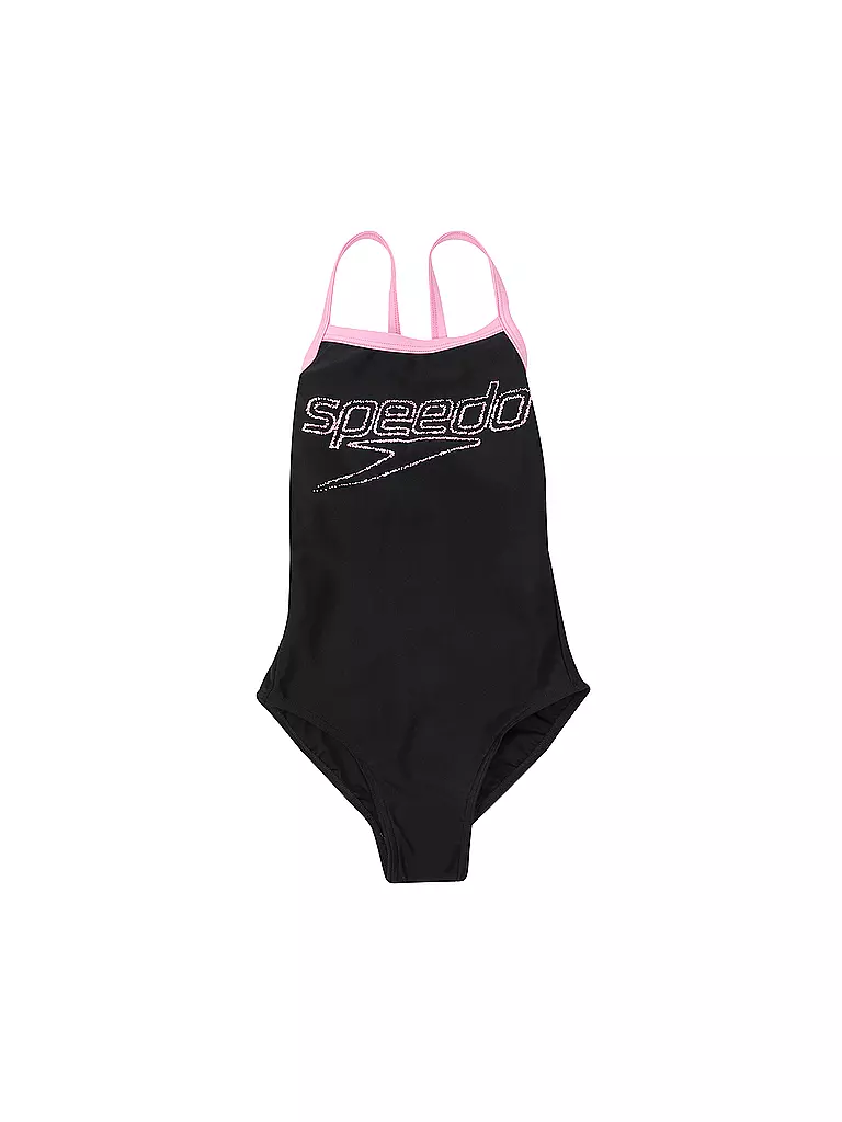 SPEEDO | Mädchen Badeanzug Thinstrap | schwarz