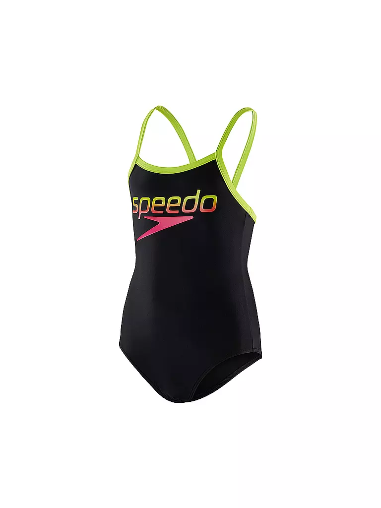 SPEEDO | Mädchen Badeanzug | schwarz