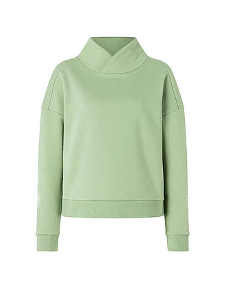 SPIRIT OF OM | Damen Yoga Sweater Lounge Sattva Matcha