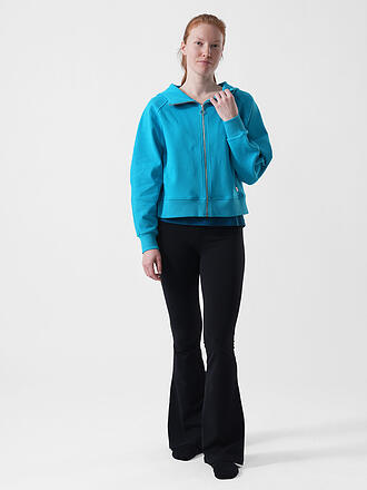 SPIRIT OF OM | Damen Yoga Sweatjacke Jaquard Gati Nava