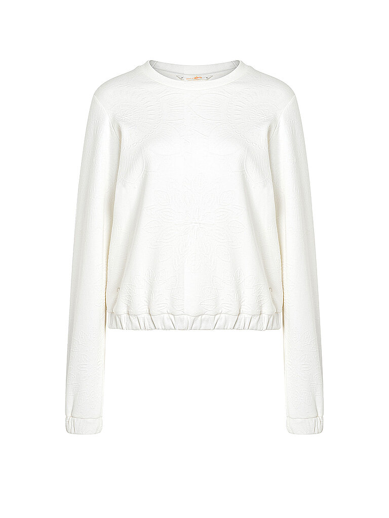 SPIRIT OF OM SPIRIT OF OM Damen Yoga Sweater Gati Jacquard creme | XS, creme