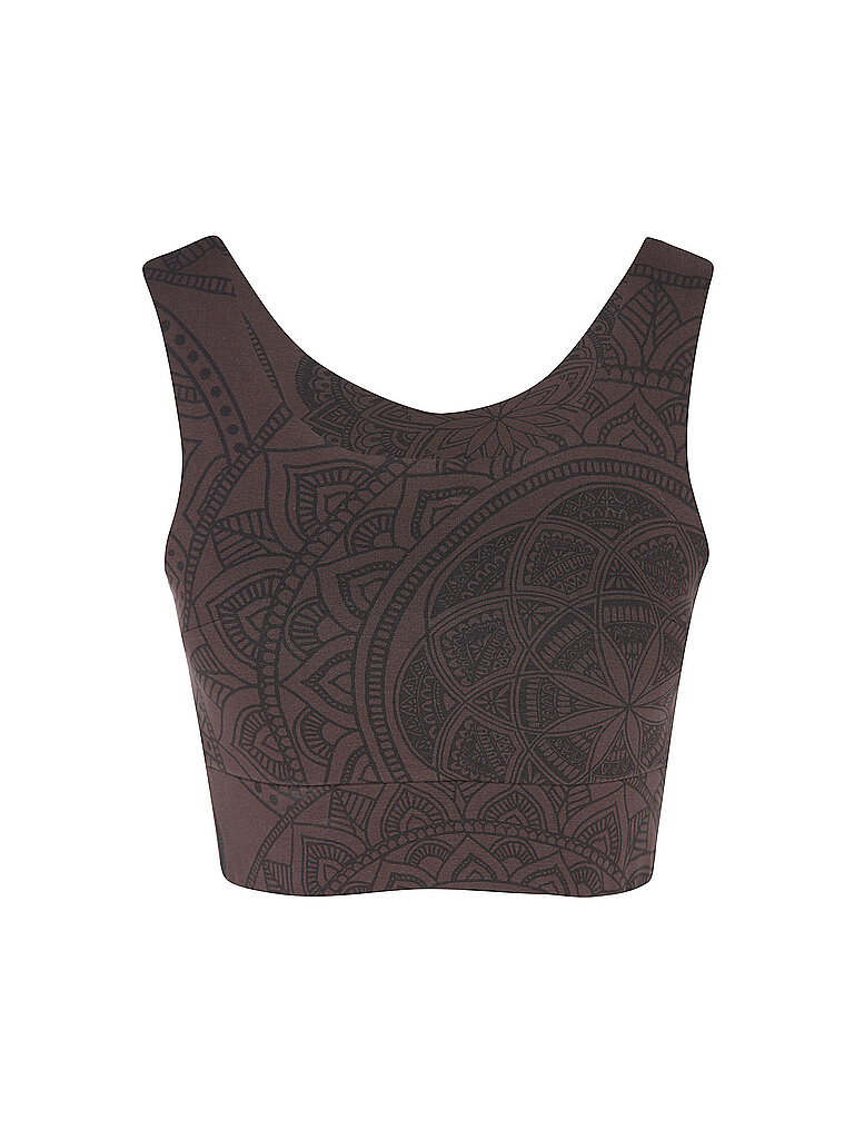 SPIRIT OF OM SPIRIT OF OM Damen Sport-BH Hatha Guna braun | XS, braun