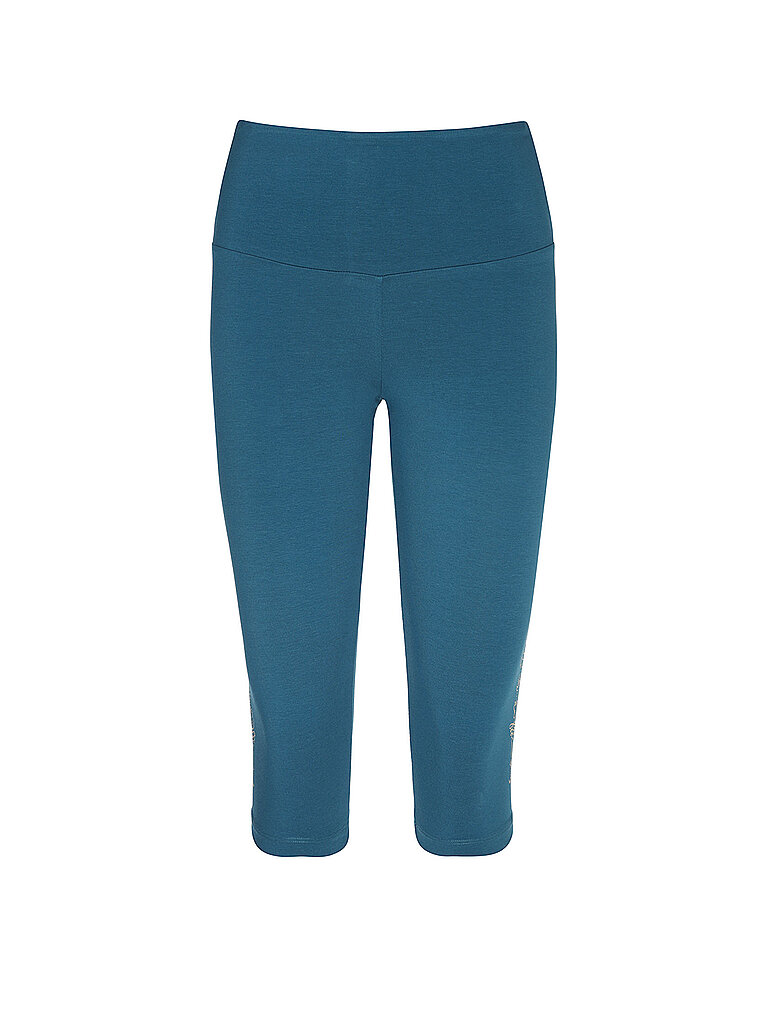 SPIRIT OF OM Damen Yogatight Vana 3/4 petrol | M