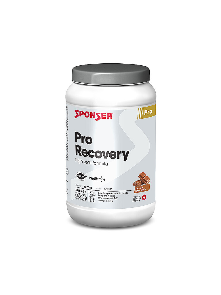 SPONSER SPONSER Getränkepulver Protein-Kohlenhydrat Recovery 44/44 800g Chocolate bunt, bunt