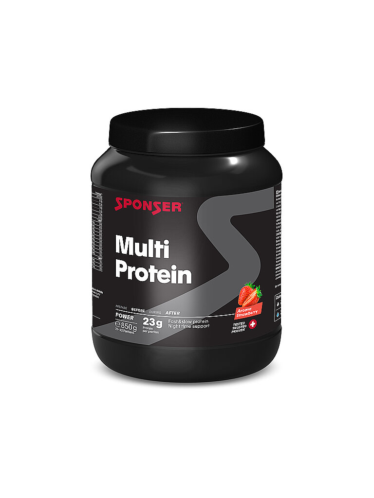 SPONSER SPONSER Multi Protein CFF Erdbeere, 850 g Dose bunt, bunt