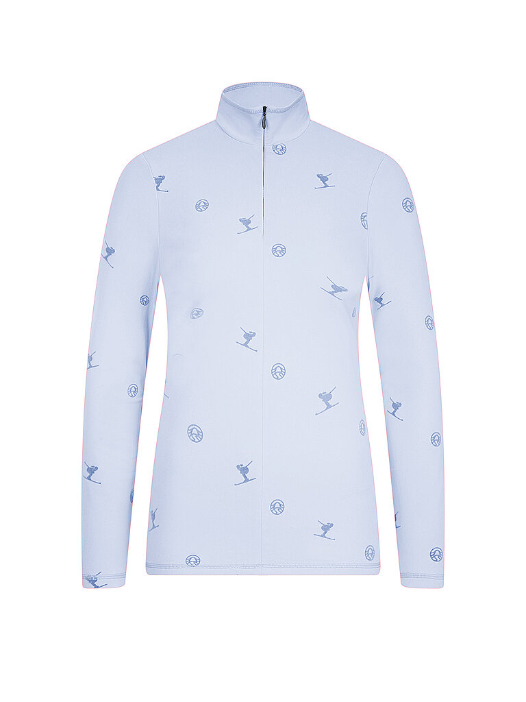 Sportalm SPORTALM Damen Ski Unterzieh Zipshirt hellblau | 42, hellblau