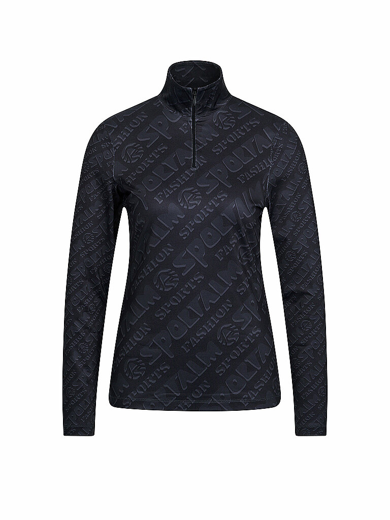 Sportalm SPORTALM Damen Ski Unterzieh Zipshirt schwarz | 38, schwarz