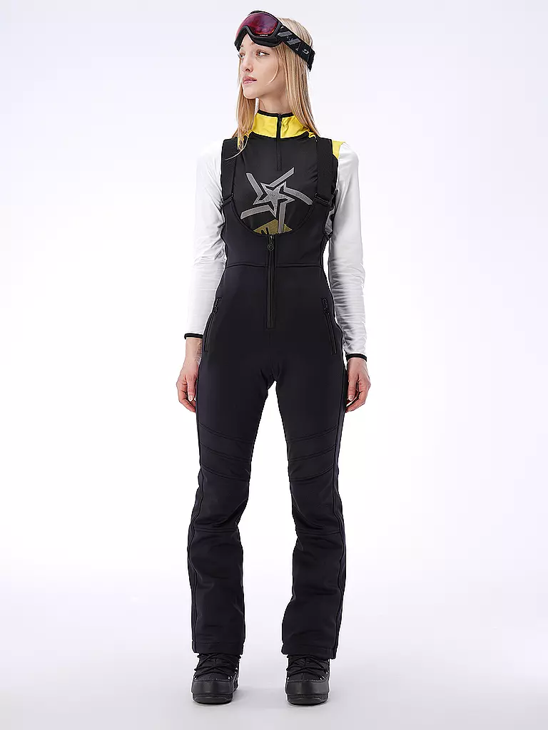SPORTALM | Damen  Skihose mit verstellbaren Trägern | schwarz