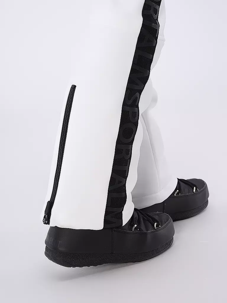 Wie Viel Kostet Ein Off White Gürtel SPORTALM Damen Ski Softshell-Hose mit Gürtel weiss