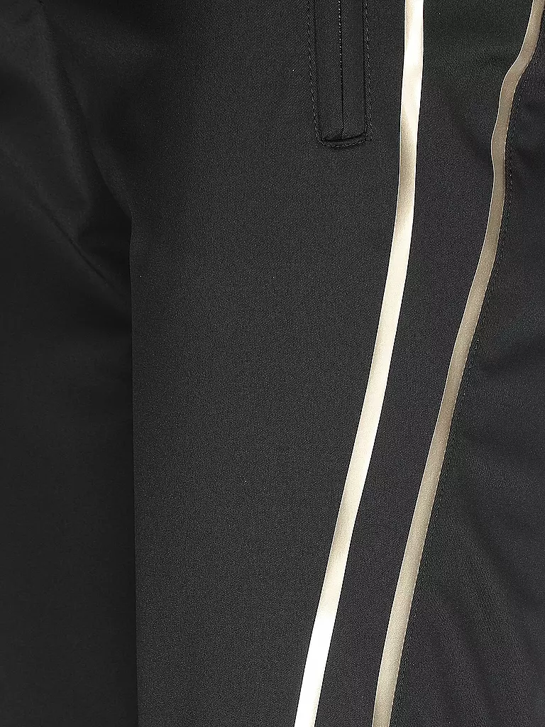 SPORTALM | Damen Skihose mit geschwungenen Transfermotiven in icegold  | schwarz