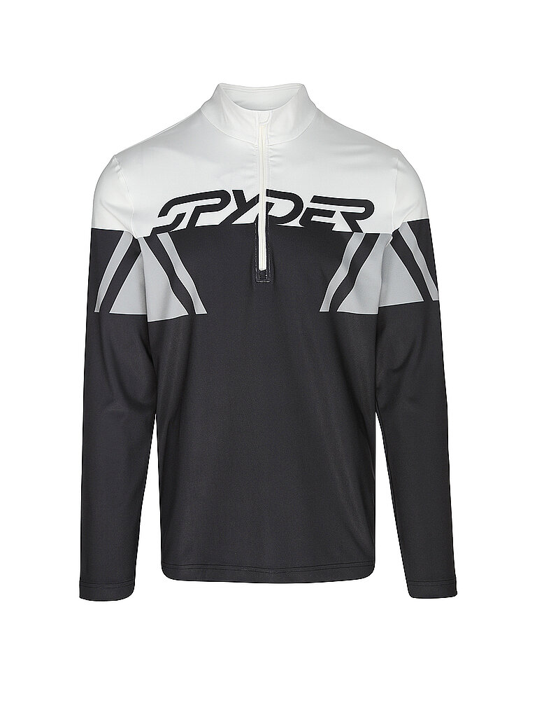 Spyder SPYDER Herren Unterzieh Zipshirt Podium schwarz | S, schwarz