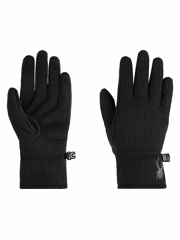 Spyder SPYDER Damen Handschuhe Bandit Strick schwarz | S, schwarz