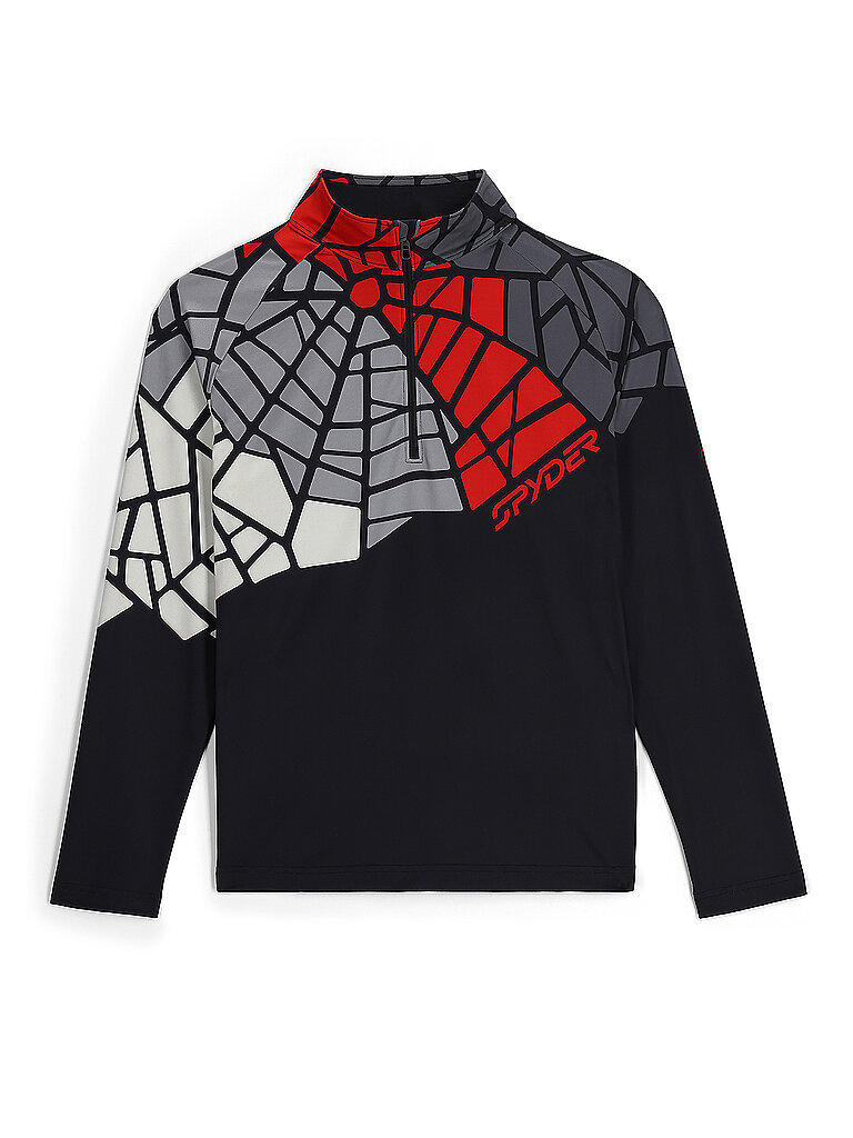 Spyder SPYDER Herren Unterzieh Zipshirt Vital schwarz | S, schwarz