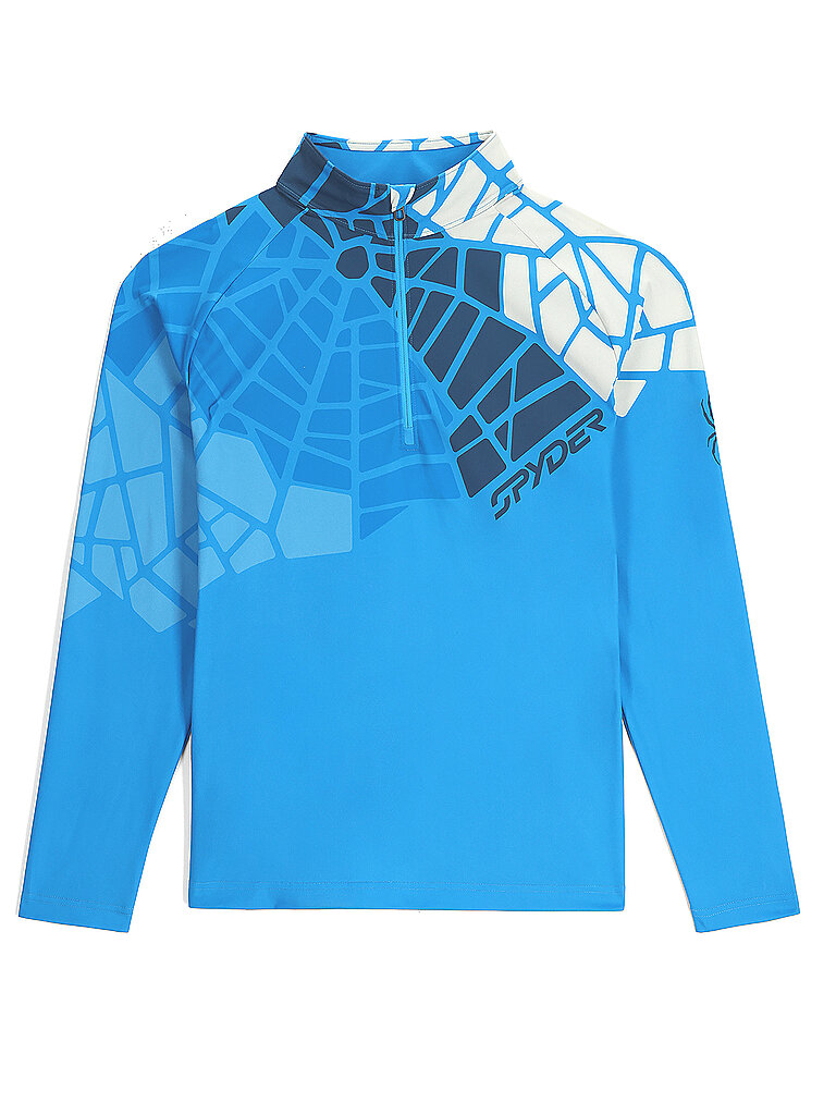 Spyder SPYDER Herren Unterzieh Zipshirt Vital blau | S, blau