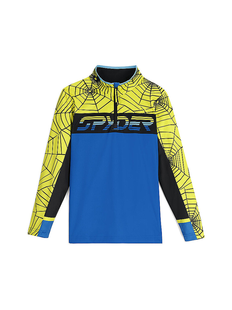 Spyder SPYDER Jungen Unterzieh Zipshirt Ryder schwarz | 140, schwarz