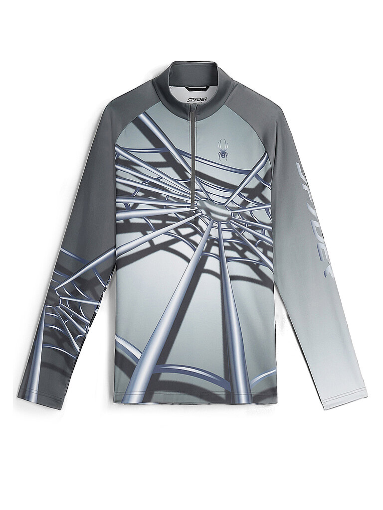 Spyder SPYDER Herren Unterzieh Zipshirt Legacy grau | S, grau