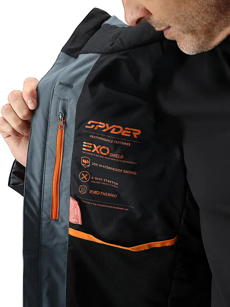 SPYDER | Herren Skijacke Chambers | grau