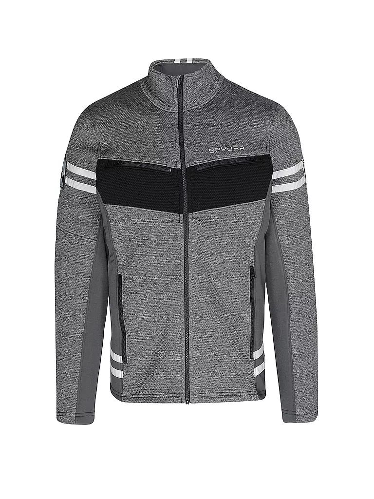 SPYDER | Herren Unterziehjacke Wengen Encore | grau