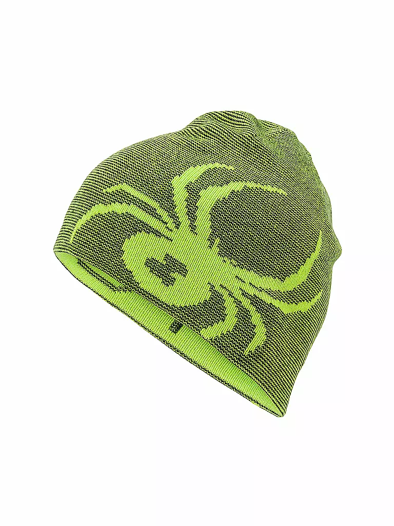 Jan Vanderstorm Strickmütze LANDBERT Im Beanie-Stil, Grün, Schwarz