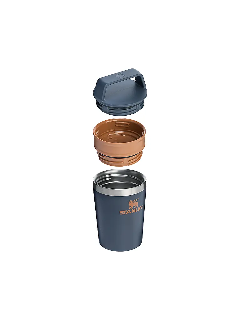 STANLEY | Trinkbecher The Café-To-Go Travel isoliert 230ml | dunkelblau