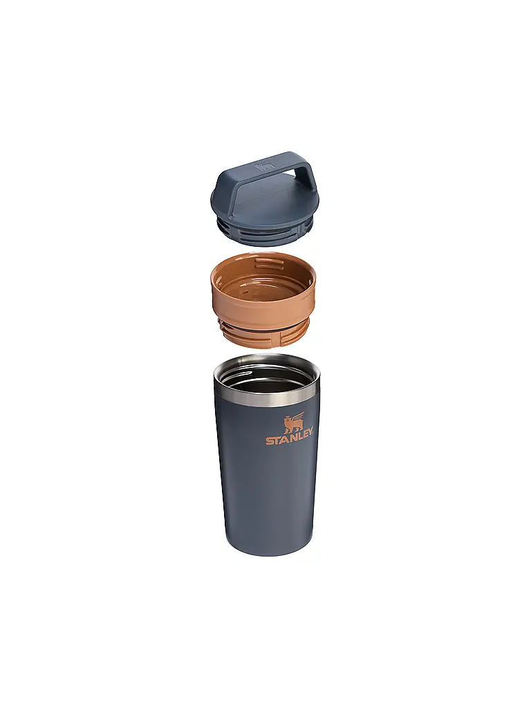 STANLEY | Trinkbecher The Café-To-Go Travel isoliert 350ml | dunkelblau
