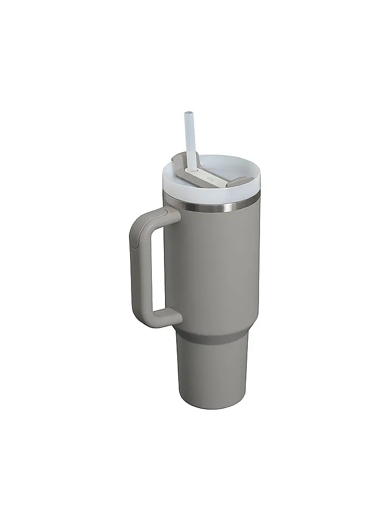 STANLEY | Trinkflasche The Quencher H2.0 Flowstate Tumbler 40 isoliert 1,2L | hellgrau