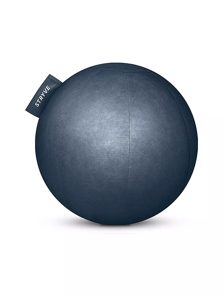 STRYVE | Active Ball 70cm Lederstoff | blau