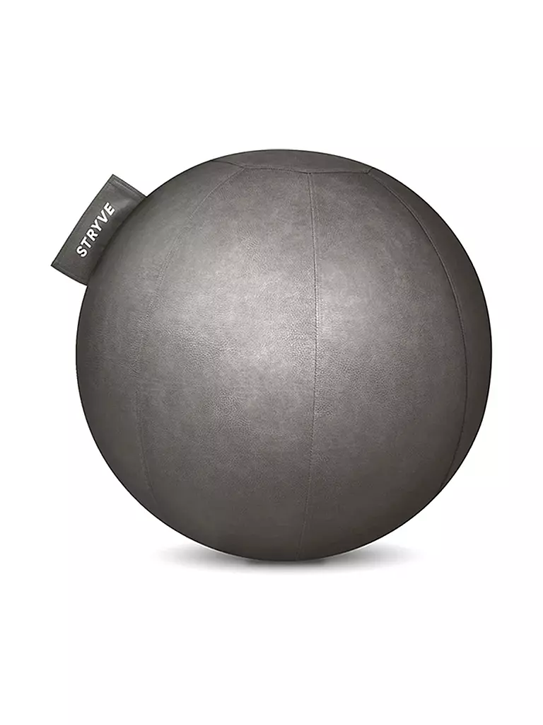 STRYVE | Active Ball 70cm Lederstoff | grau