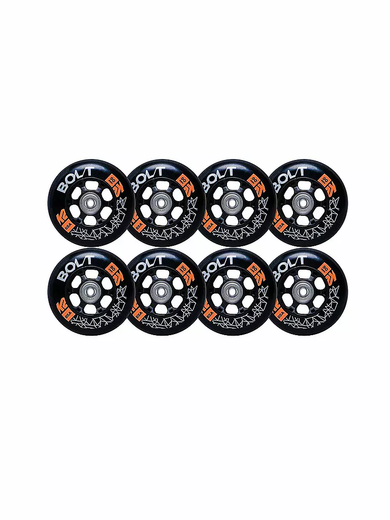 STUF | Inlineskate-Rollen Bolt Speed 90mm 85A 4-Wheel Pack | silber