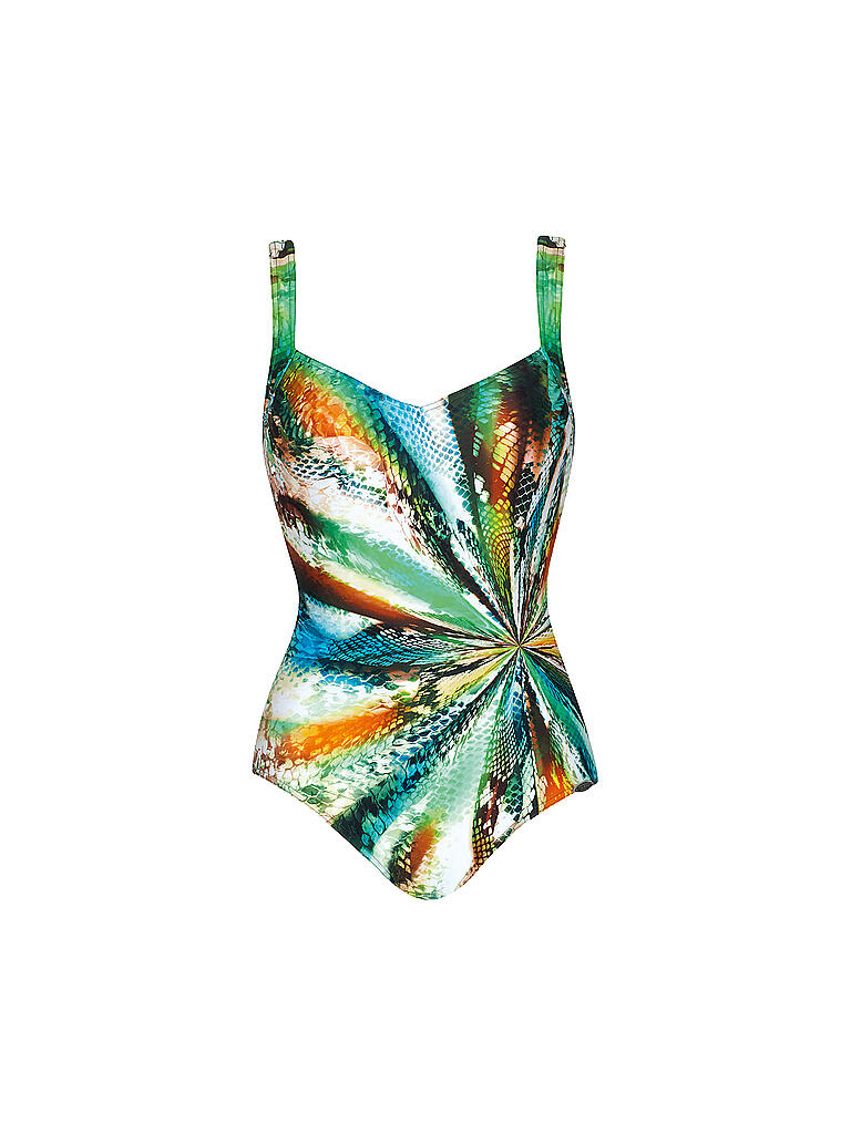 Sunflair Basic Damen Badeanzug Mit Softschalen – Verstellbare Träger, Streifenmuster, Für Strand & Pool