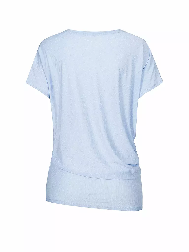 SUPER NATURAL | Damen T-Shirt Yoga Loose | blau
