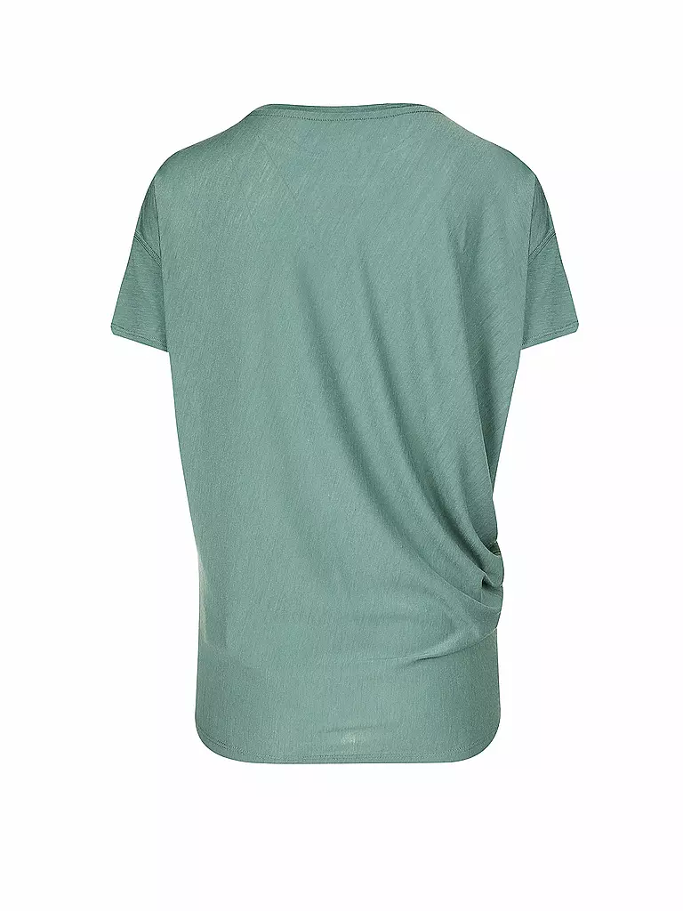 SUPER NATURAL | Damen T-Shirt Yoga Loose | grün