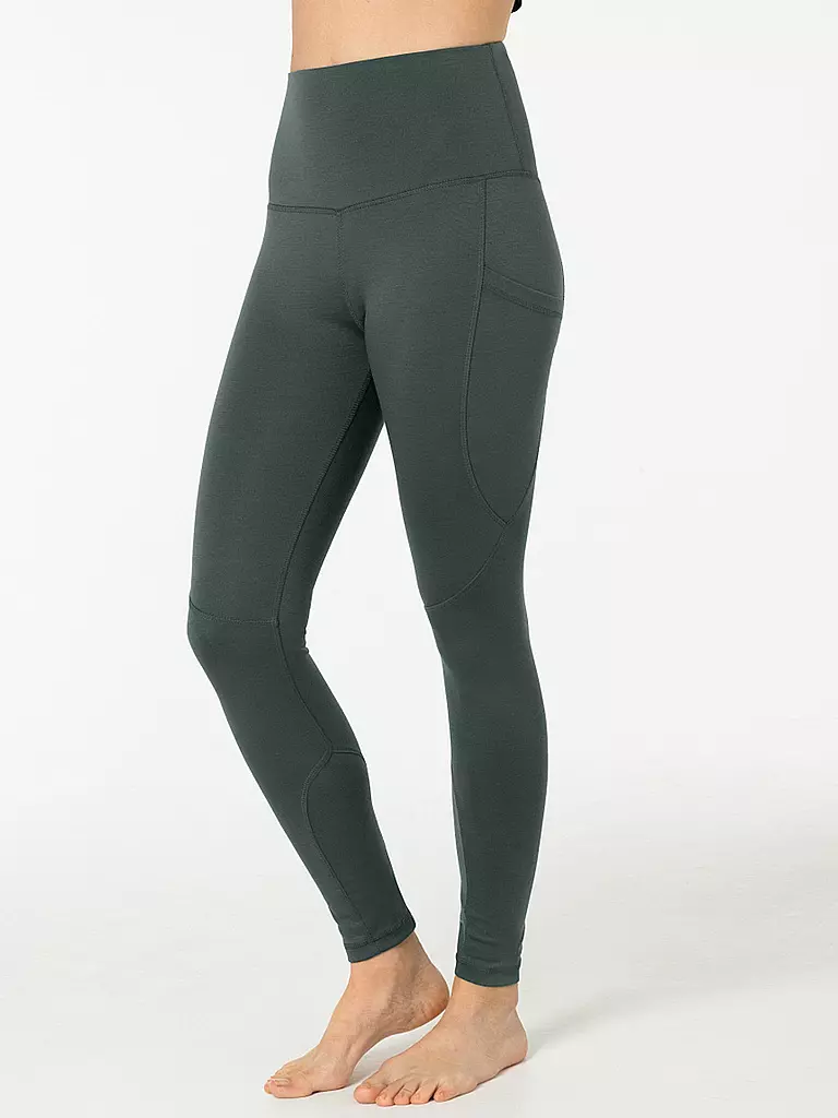 SUPER NATURAL | Damen Wandertight Favourite Tight | grau