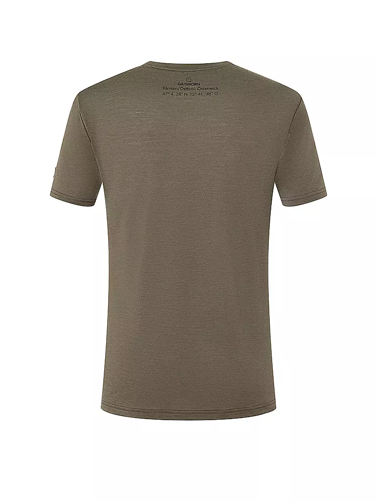 SUPER NATURAL | Herren Funktionsshirt Grossglockner | grau