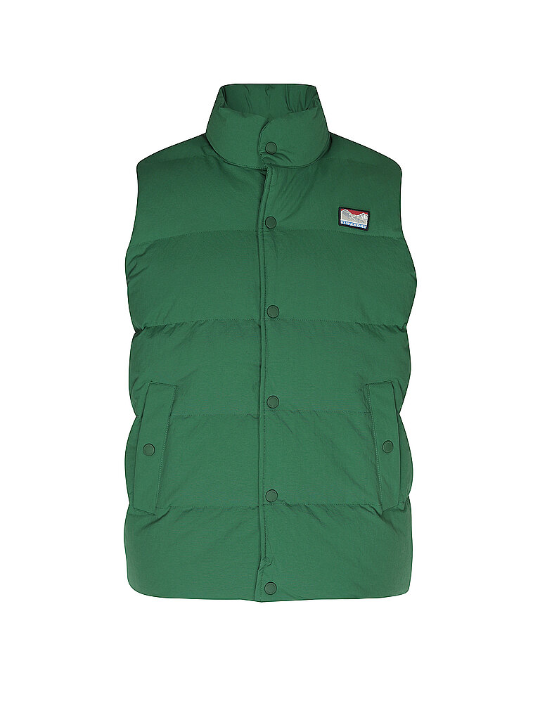 Superdry SUPERDRY Herren Weste Non Hood Everest dunkelgrün | S, dunkelgrün