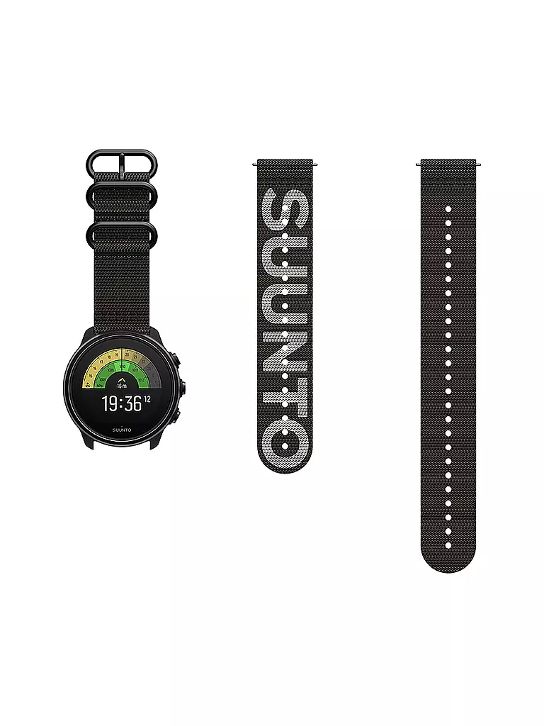 SUUNTO | GPS-Multisportuhr Suunto 9 Baro Titanium Limited Edition | schwarz