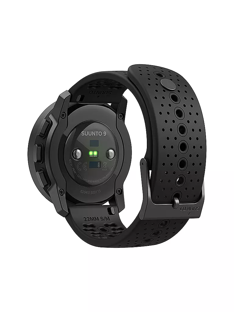 SUUNTO | GPS-Multisportuhr Suunto 9 Peak All Black | schwarz