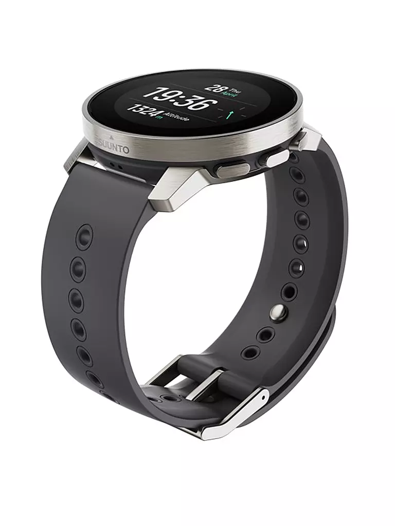 SUUNTO | GPS-Multisportuhr Suunto 9 Peak Pro Titanium Slate | grau