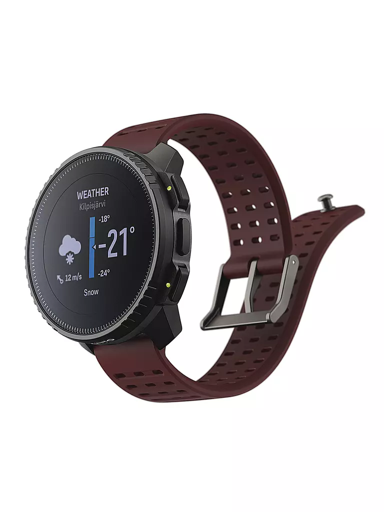 SUUNTO | GPS-Multisportuhr Suunto Vertical Black Ruby | rot