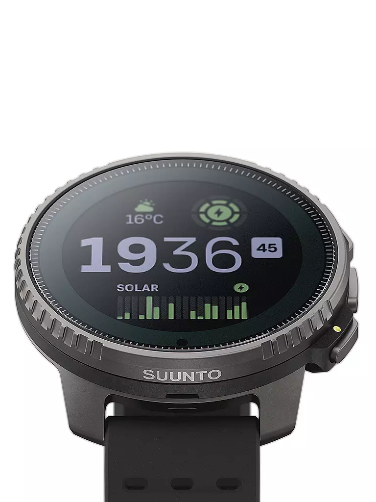 SUUNTO | GPS-Multisportuhr Suunto Vertical Titanium Solar Black | schwarz