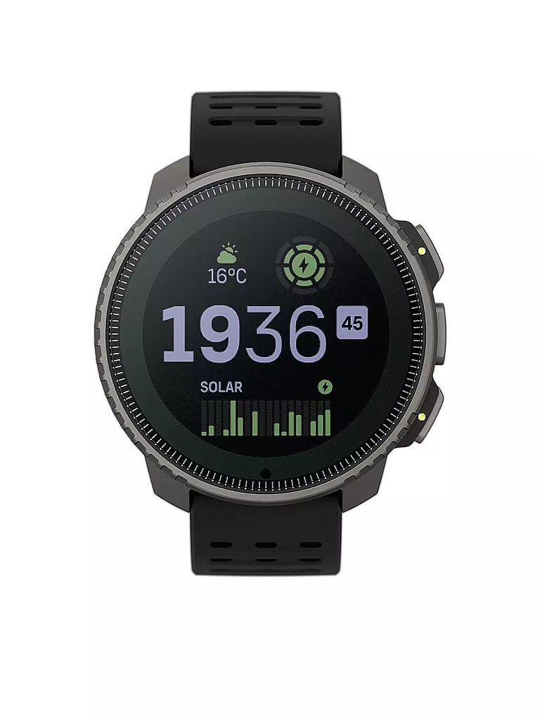 SUUNTO | GPS-Multisportuhr Suunto Vertical Titanium Solar Black | schwarz